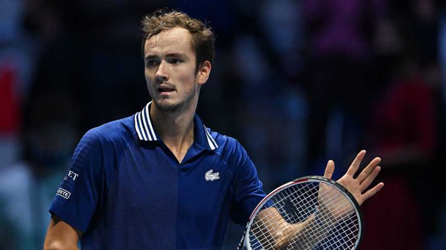 Российский теннисист Даниил Медведев опустился на второе место в рейтинге ATP